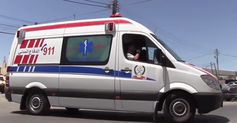 إصابتان نتيجة حادث سير عند مثلث الزعتري