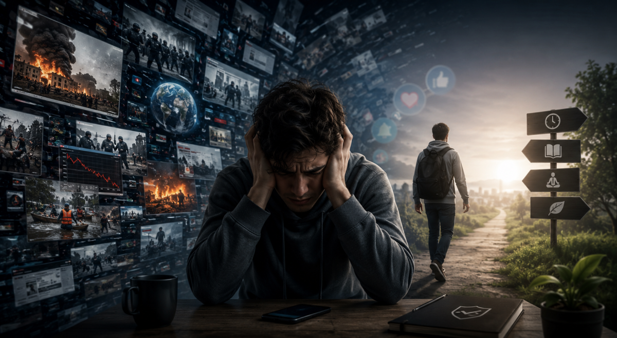 علم النفس يكشف السبب الصادم ..  لماذا يميل الناس لقراءة الأخبار السلبية؟