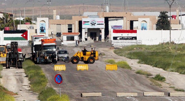 صيانة السيرفرات توقف نقل البضائع من الحرة الأردنية السورية