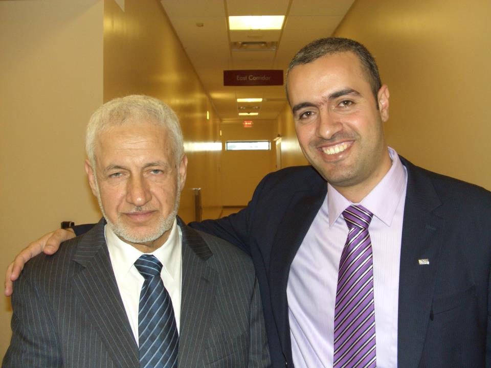 الترقية للدكتور محمد يوسف سعادة