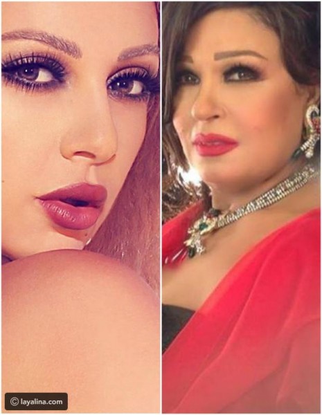 فيفي عبده ترتدي فستان "ميريام فارس" ..  شاهد الفرق!