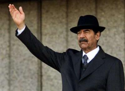 لحظه القبض على صدام حسين