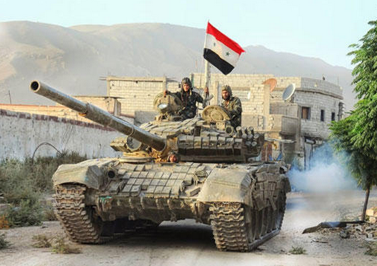 الجيش السوري يبدأ "هجوما واسعا" لاستعادة مناطق