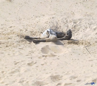 العثور على جثة متحللة بالقرب من شاطئ بحر غزة