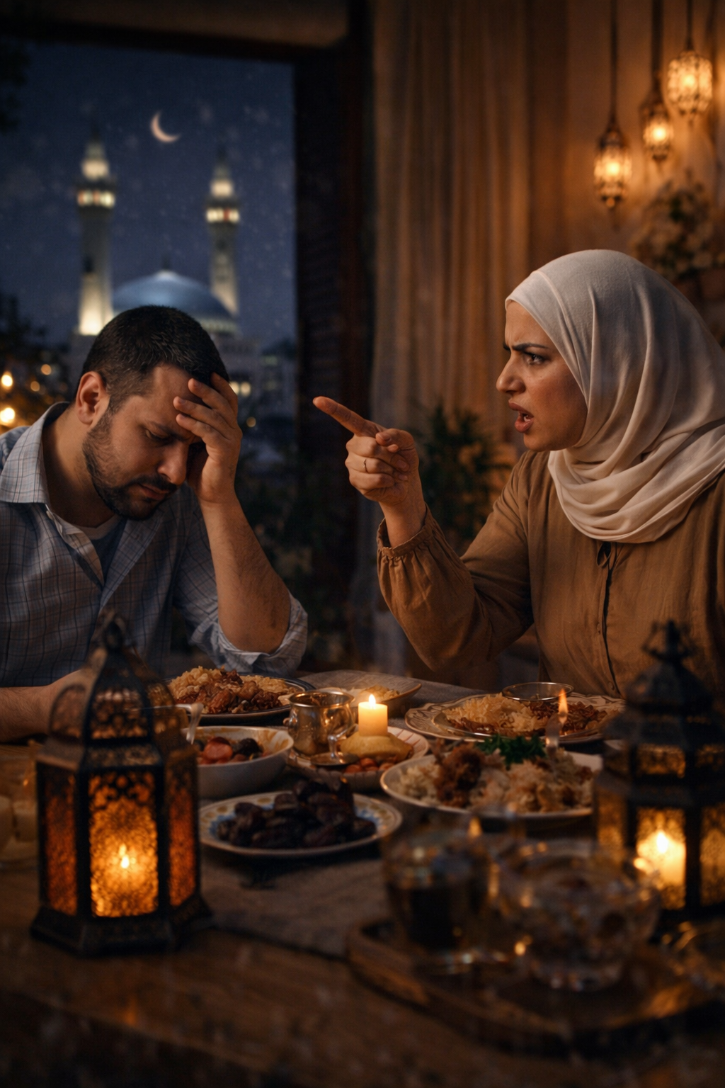 المشاكل الزوجية في رمضان وأبرز طرق حلها