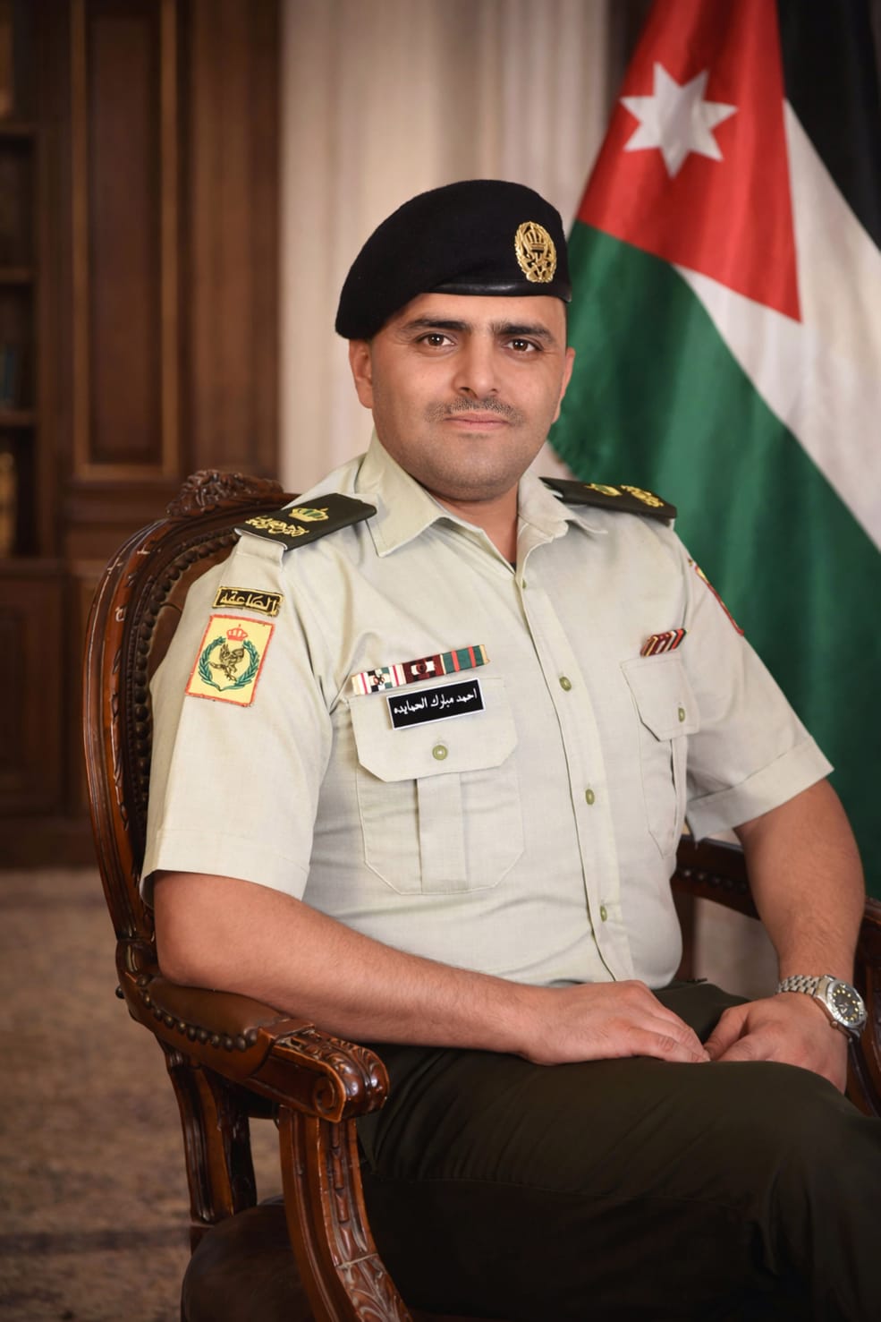 أحمد مبارك مسلم مبارك الترفيع إلى رتبة رائد