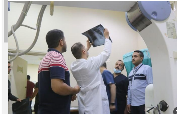 طواقم المستشفى الميداني الأردني غزة /78 تباشر أعمالها