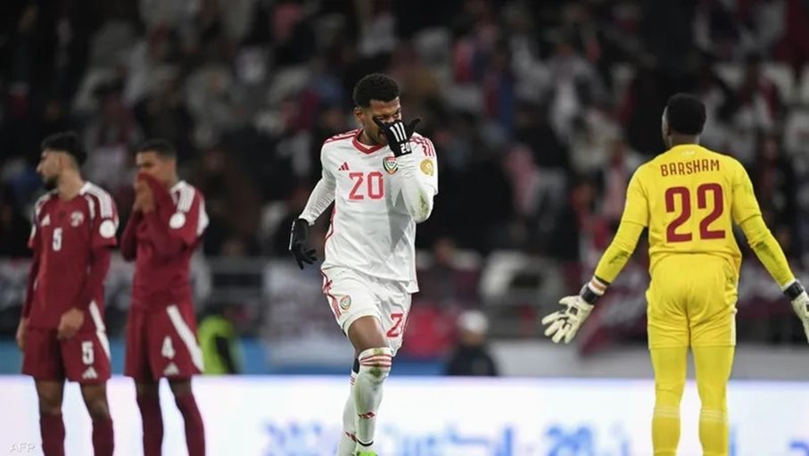 تعادل الإمارات وقطر في كأس الخليج