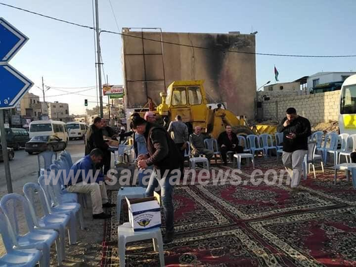 بالصور  .. عشائر بني حسن في الزرقاء تقيم عرس للشهيد عمر ابو ليلى 