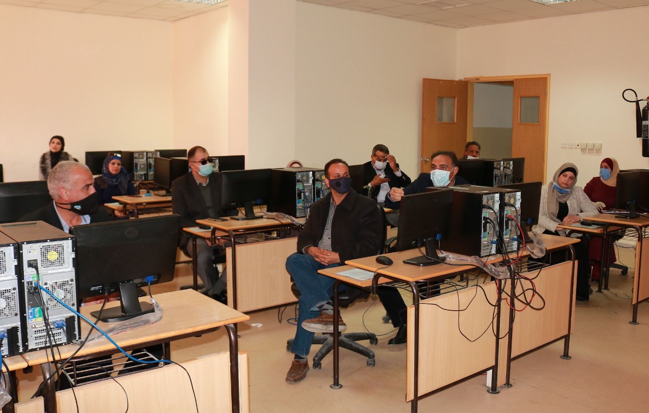 إفتتاح الورشة التدريبية بعنوان نظام المراسلات الإلكترونية في جامعة الحسين بن طلال