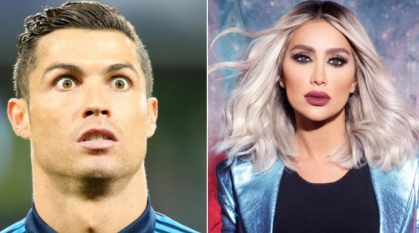 شاهدوا بالفيديو  ..  "الجميلة" مايا دياب تستفز عشاق رونالدو و تقبل التحدي و تحطم رقما قياسيا  ..  تعرفوا على التفاصيل كاملةً