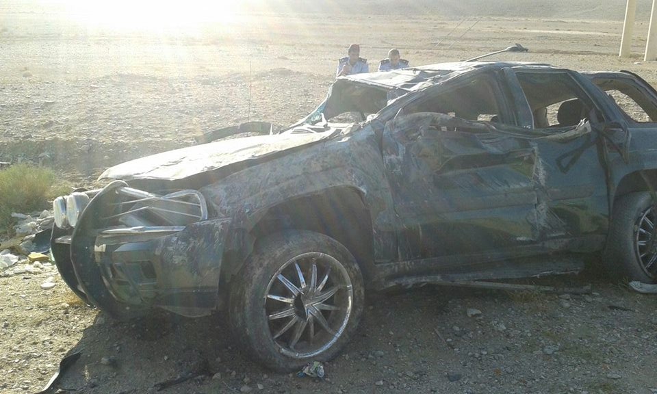 الكرك: وفاة و 5 اصابات اثر حادث تدهور لعائلة واحدة  .. صور