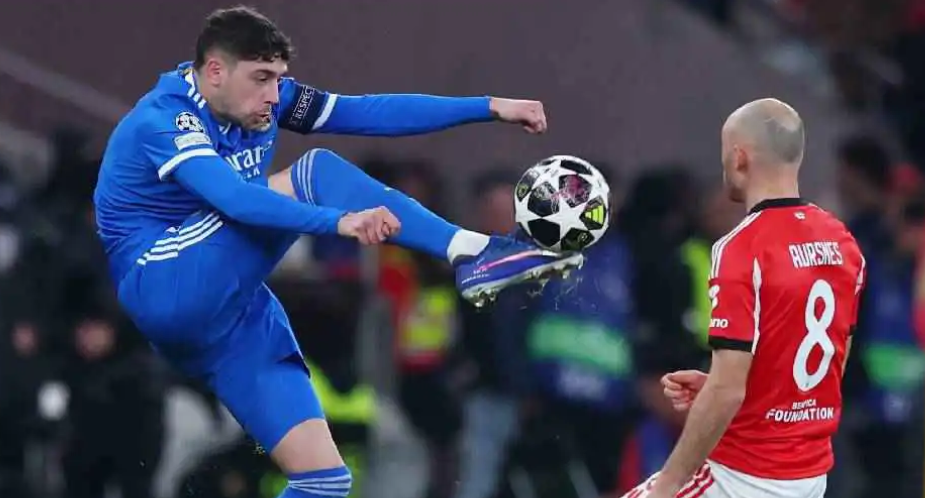 رفض شكوى بنفيكا ضد نجم ريال مدريد  