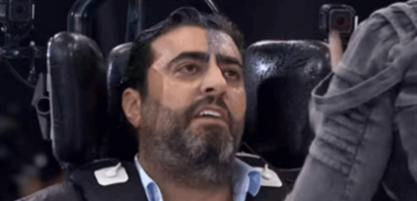 بالصور و الفيديو  ..  بعد انهياره وقذف رامز جلال بالحذاء  ..  ماذا قال باسم ياخور للشامتين به؟