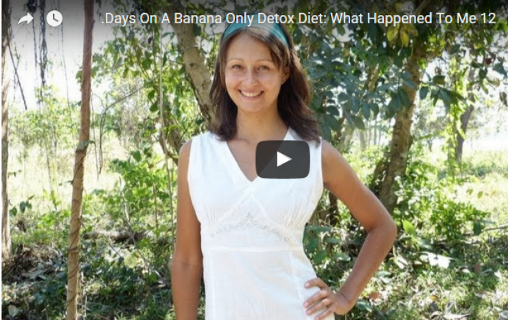 بالفيديو  .. لم تأكل سوى الموز لـ12 يوماً ..  خمنوا ماذا حصل لها!