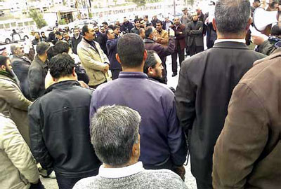 اعتصام لمعلمي جرش يطالب بإقالة مدير التربية و«المعلمين» تشجب موقف الوزير