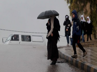 منخفض جوي سريع مساء اليوم