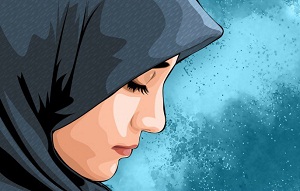 انسانه ملتزمه وزوجي يتضايق