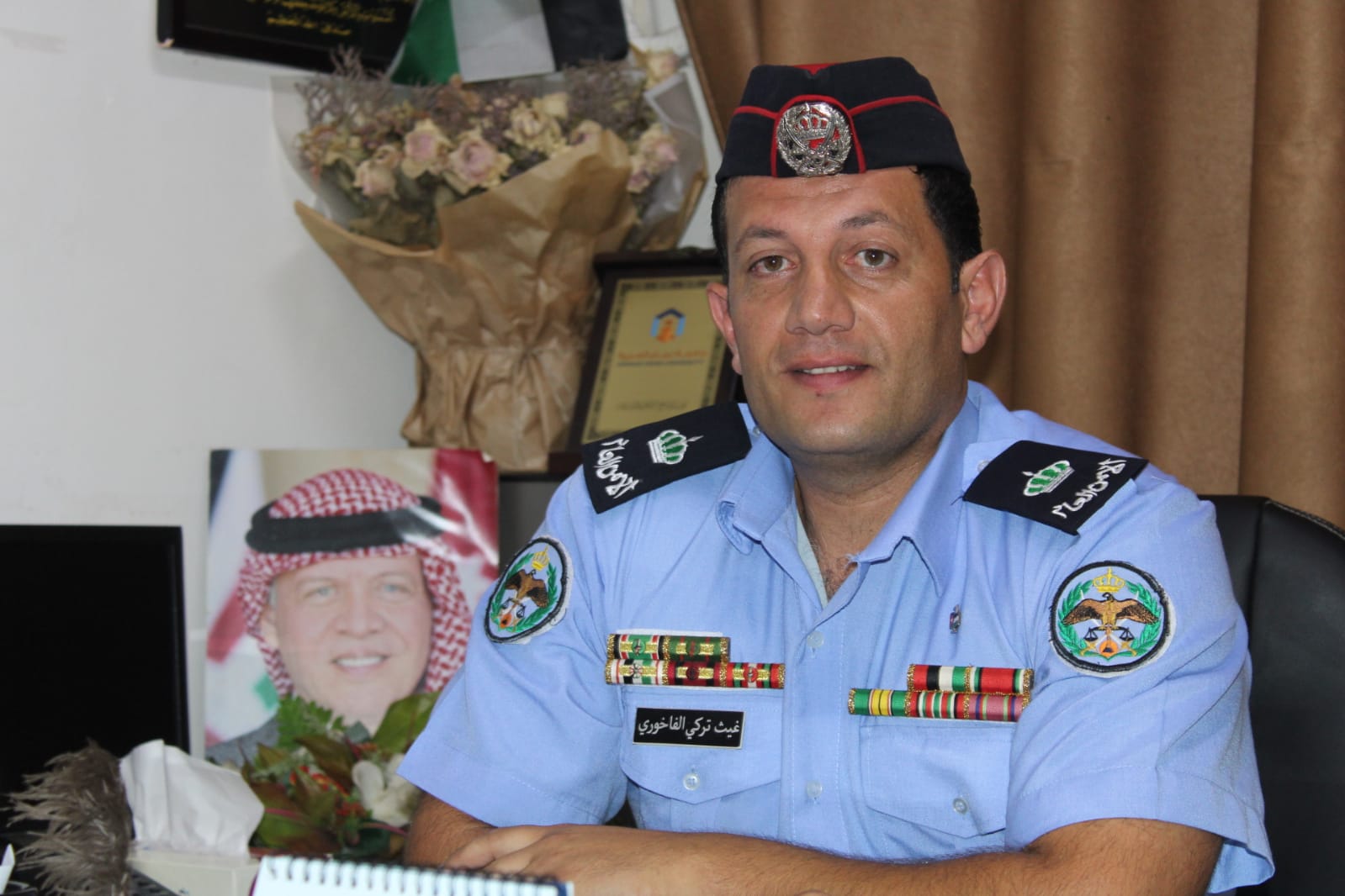 الرائد غيث فاخوري "ابو كرم" ..  مبارك الترفيع 