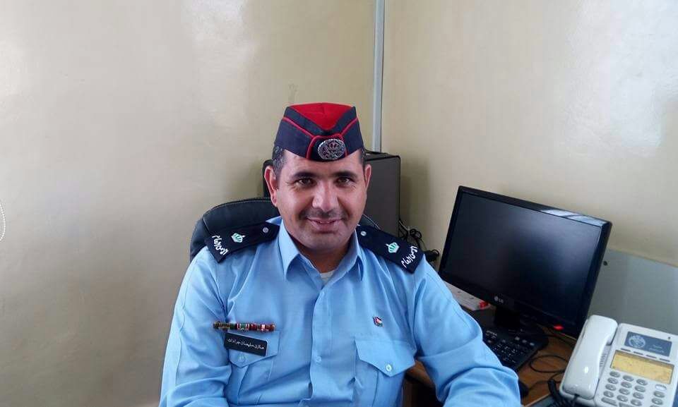 الرائد مازن جرادات مبارك الترفيع