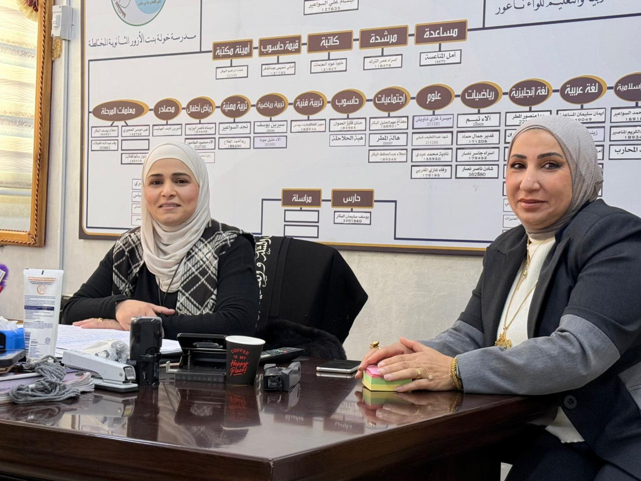 الخريشا تلتقي مديري ومديرات مدارس لواء ناعور لمناقشة مستجدات الفصل الدراسي الثاني