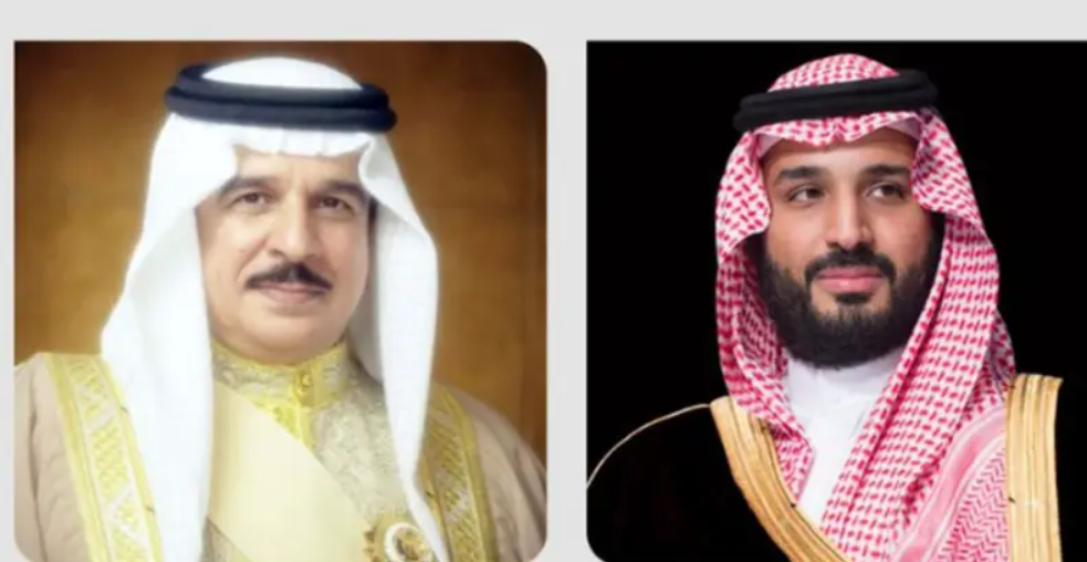 ولي العهد السعودي يتلقى رسالة خطية من ملك البحرين