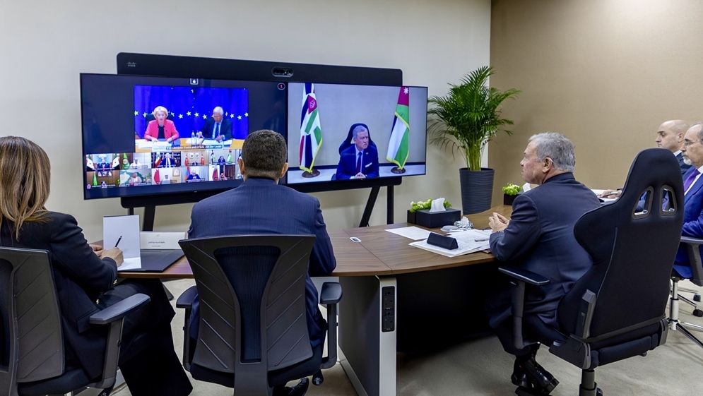 الملك: إسرائيل تسعى لإذكاء نيران الصراع المستمر