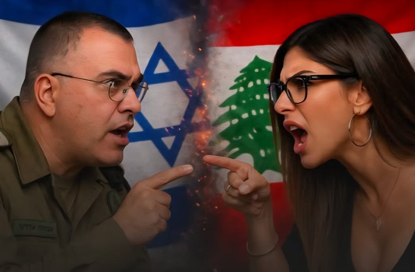 أفيخاي أدرعي يهاجم ميا خليفة لسخريتها من القصف وبكائها على لبنان