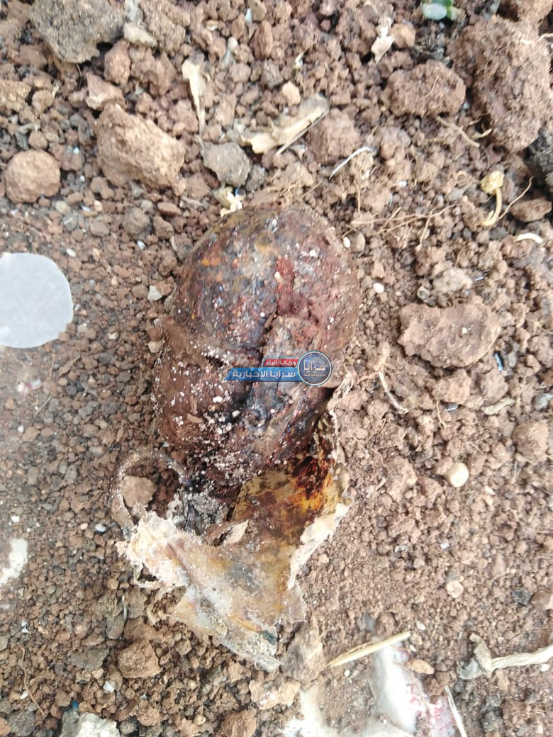 بالفيديو و الصور  ..  العثور على عدد من القنابل القديمة في الوسط التجاري بمدينة إربد 