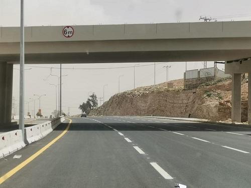 الانتهاء من جسر الحزام الجديد ضمن أعمال الباص السريع
