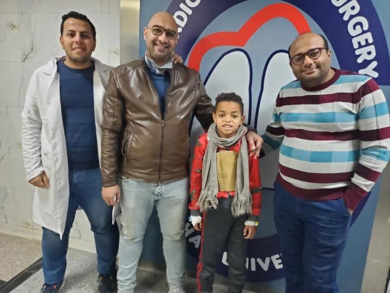 طفل مصري ينجو بأعجوبة بعد اختراق مسمار قلبه
