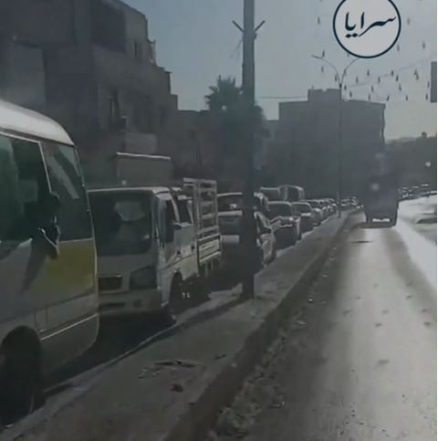 حادث سير في منطقة الرصيفه يتسبب بأزمة خانقة ..  فيديو