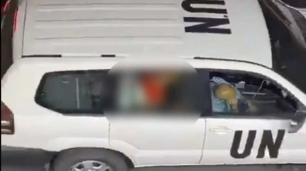 تفاصيل جديدة حول"الفيديو المُخل بالآداب" داخل سيارة الأمم المتحدة في إسرائيل 