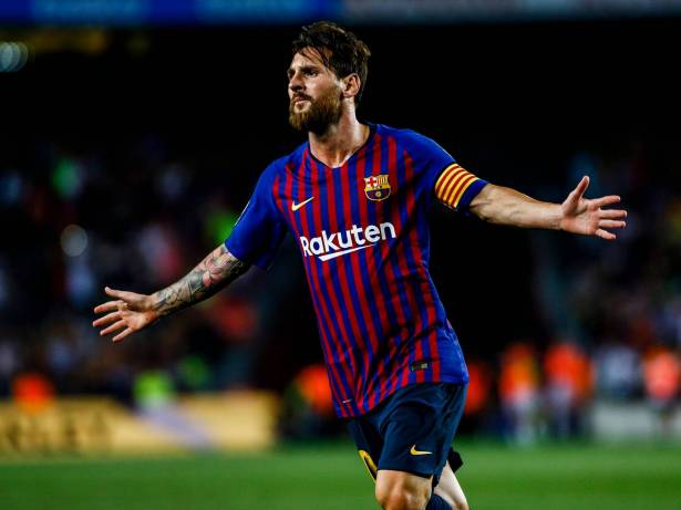 ميسي الأفضل في ربع نهائي دوري الأبطال