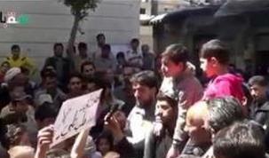 بالفيديو  ..  رسالة دامعة لطفل سوري من الغوطة الى كتائب القسام