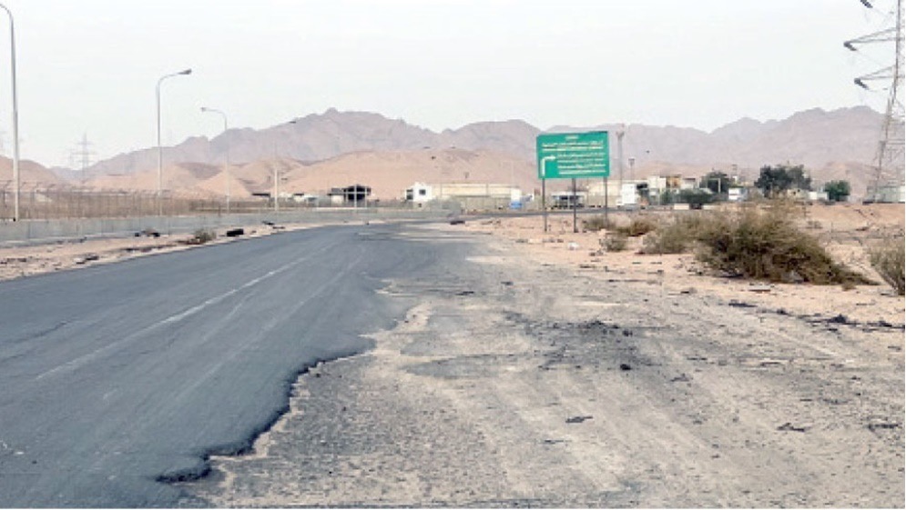 العقبة ..  شكاوى من "رداءة" الطريق إلى المنطقة الصناعية الجنوبية