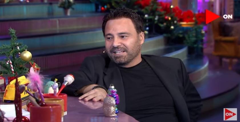 بالفيديو  ..  عاصي الحلاني: معجبة طلبت يدي من زوجتي