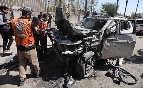 شهيد طفل في قصف الاحتلال خان يونس