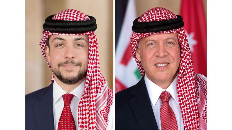 الملك وولي العهد يتلقيان برقيات تهنئة بمناسبة عيد استقلال المملكة الثمانين