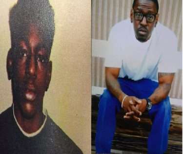 بالفيديو والصور ..  سجين أمريكي أدين بالخطأ قبل 23 عامًا يعانق الحرية