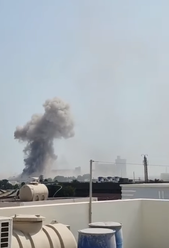 صوت انفجار يدوي في سماء الكويت الآن