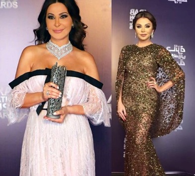 بالفيديو ..  اليسا تهاجم الفنانة رزان مغربي عقب حصولها على 3 جوائز 