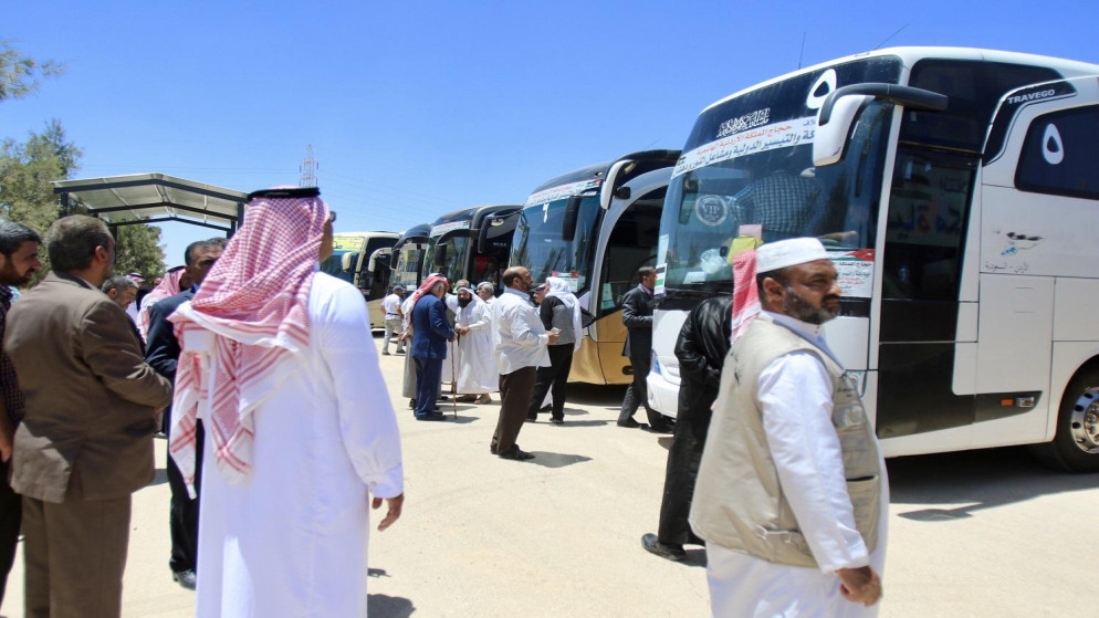 تطوير معان: "الواحة" استقبلت 200 حافلة تقل قرابة 8 آلاف حاج
