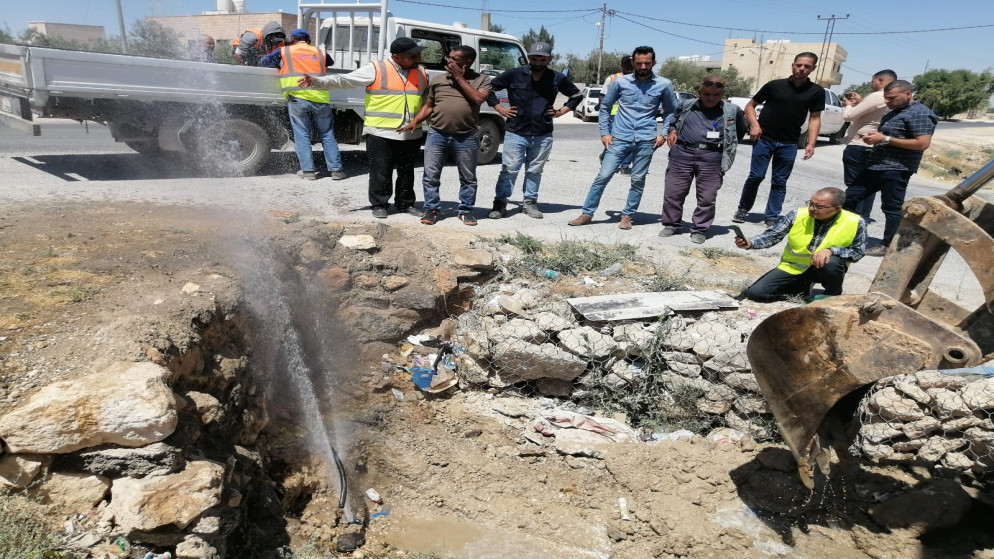 المياه: ضبط اعتداء بالحلابات وحفارات مخالفة في جرش والمفرق
