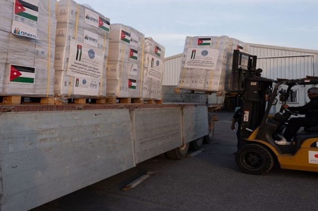 الأردن جاهز لإرسال المئات من شاحنات المساعدات الإغاثية إلى القطاع