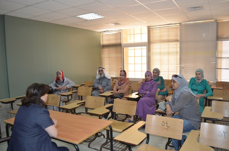 تدريب على " تطبيق بطارية اختبارات تقييم النطق واللغة " في مركز معالجة النطق في جامعة عمان الأهلية