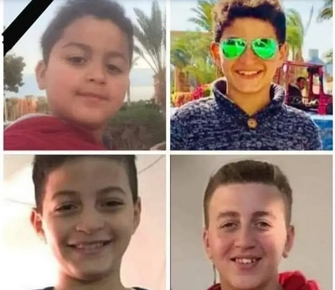 فاجعة طبيب مصري ..  تفحّم أبنائه ووالدته