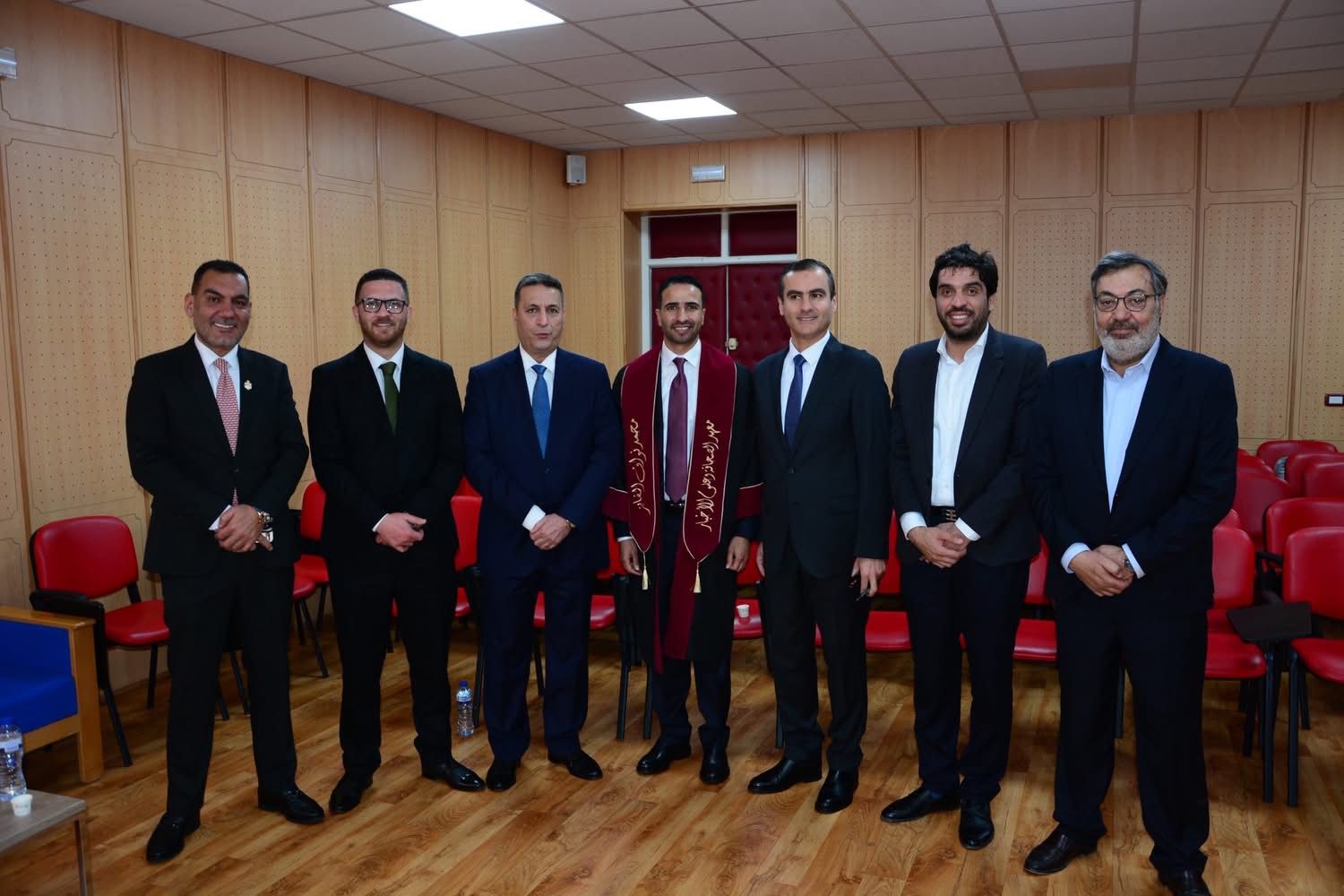 تهنئة للزميل محمد الفايز بمناسبة حصوله على درجة الدكتوراه