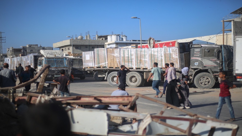 شبكة المنظمات الأهلية: المساعدات تصل لغزة بثلث الكميات المتفق عليها فقط والمجاعة مستمرة