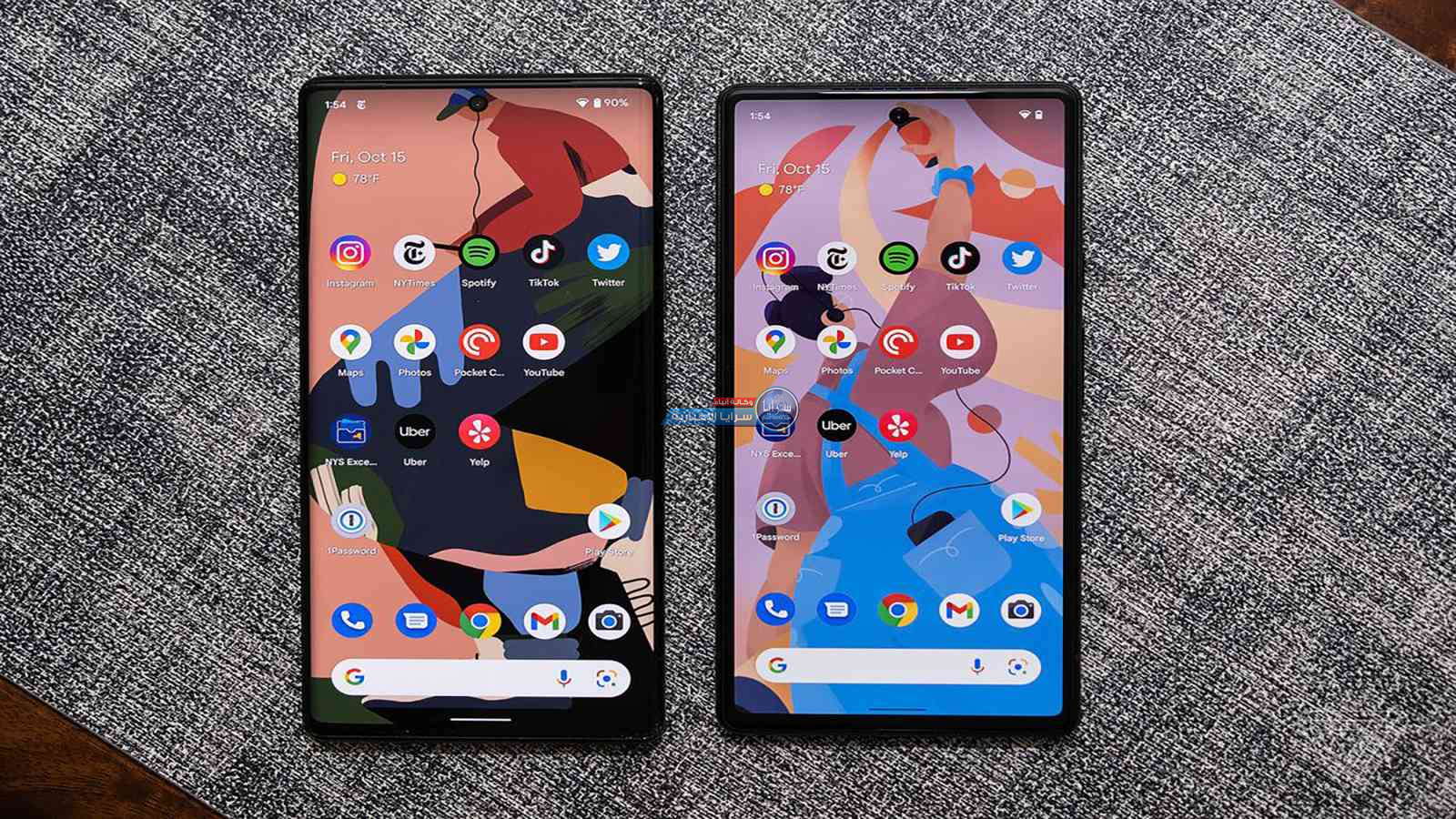 غوغل تكشف عن هواتف Pixel 6 و6 Pro ببطارية تدوم 24 ساعة وميزات عدة